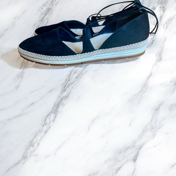 Paul Green Women's Black Espadrille Flats - Picture 3 of 4